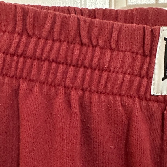 {Zara X Everlast} Cool Athletic Sweatpants Burgundy kids Sz 11-12 Yrs - Picture 8 of 16